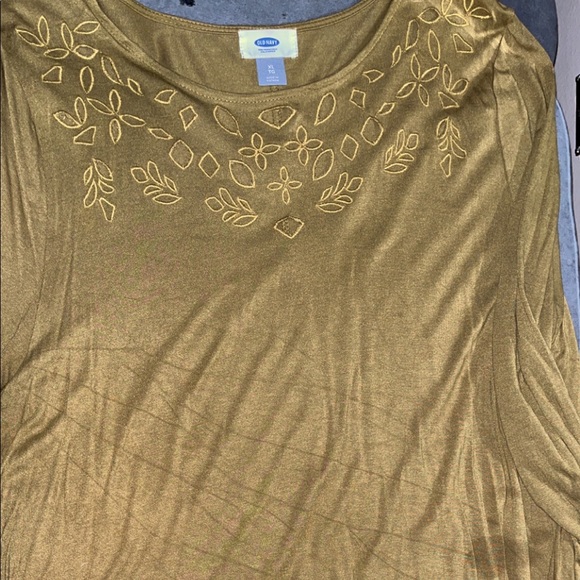 Dark lime long sleeve tee - Picture 1 of 1